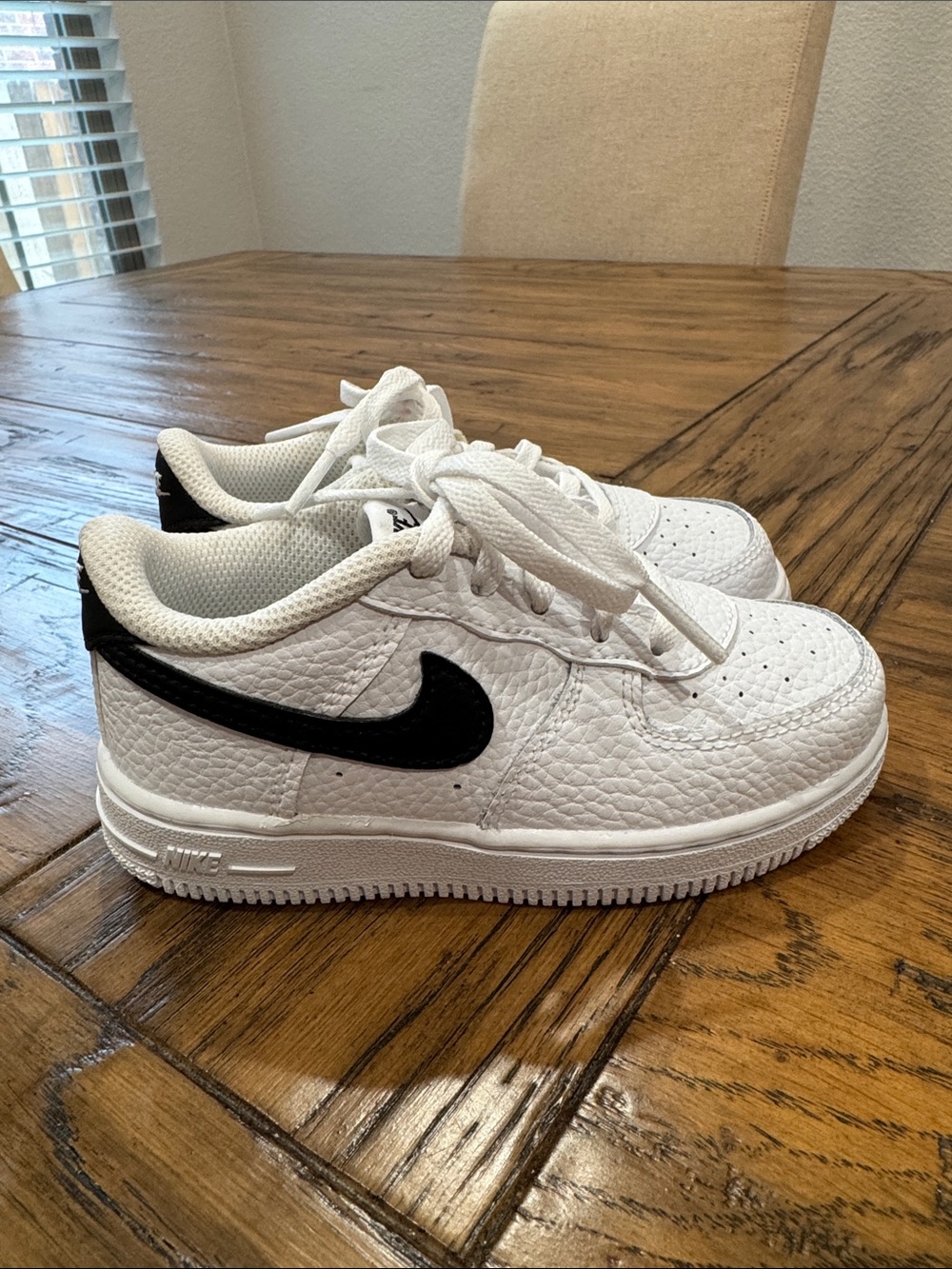 Nike White and Black Air Force 1